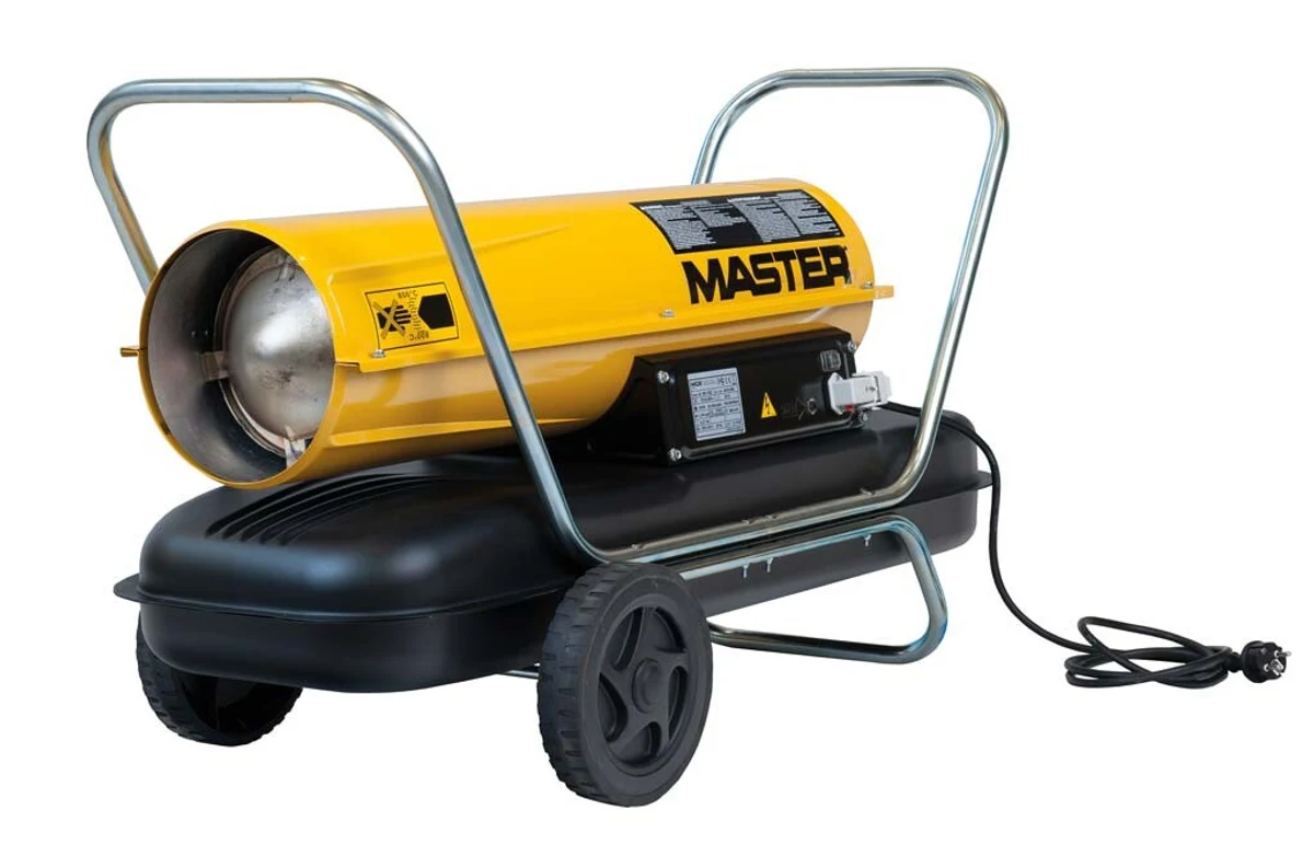 Master B100 CED dieselvärmekanon på hjul