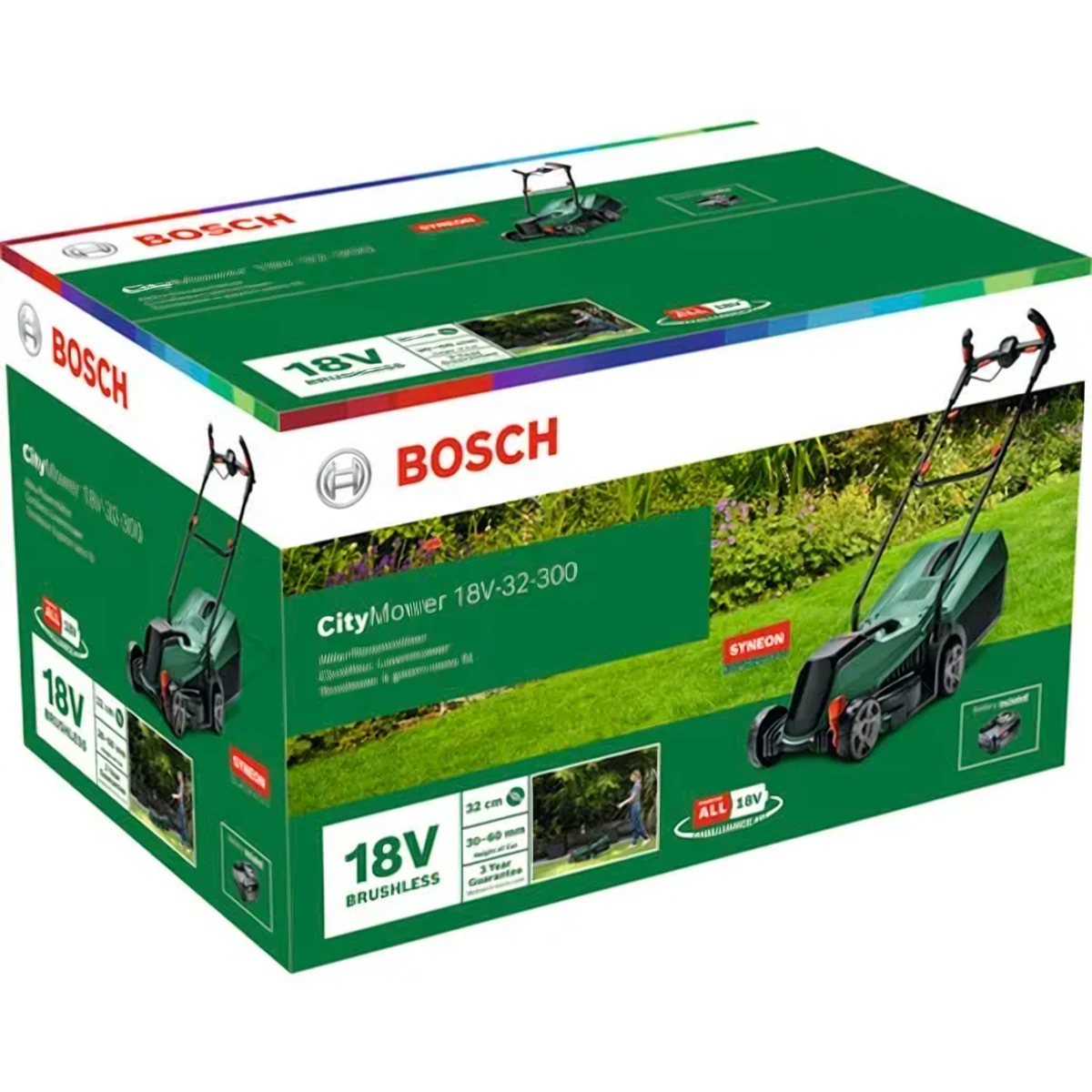 Bosch CityMower 18-32-300 – Gräsklippare