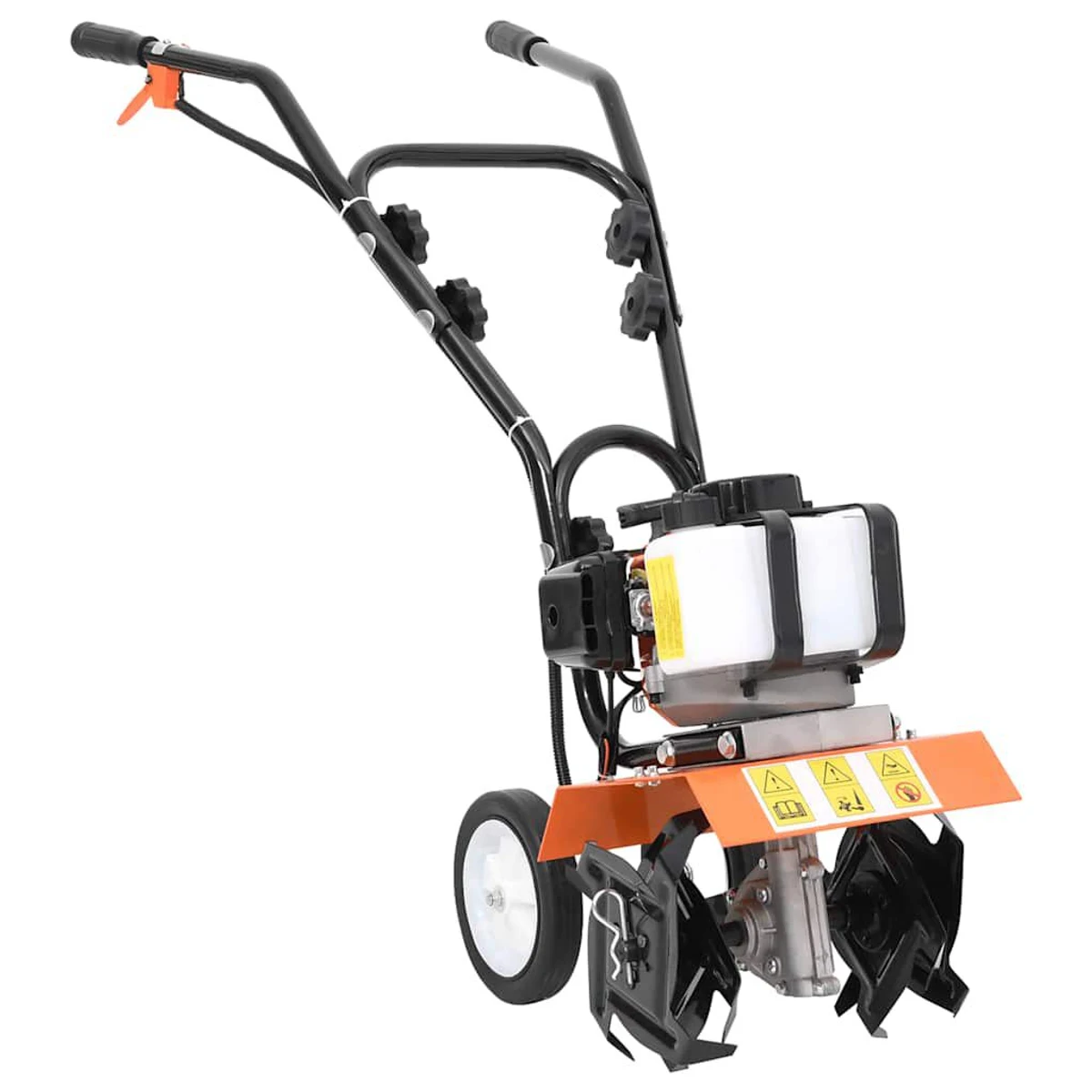 vidaXL bensindriven jordfräs 52 cc i svart och orange