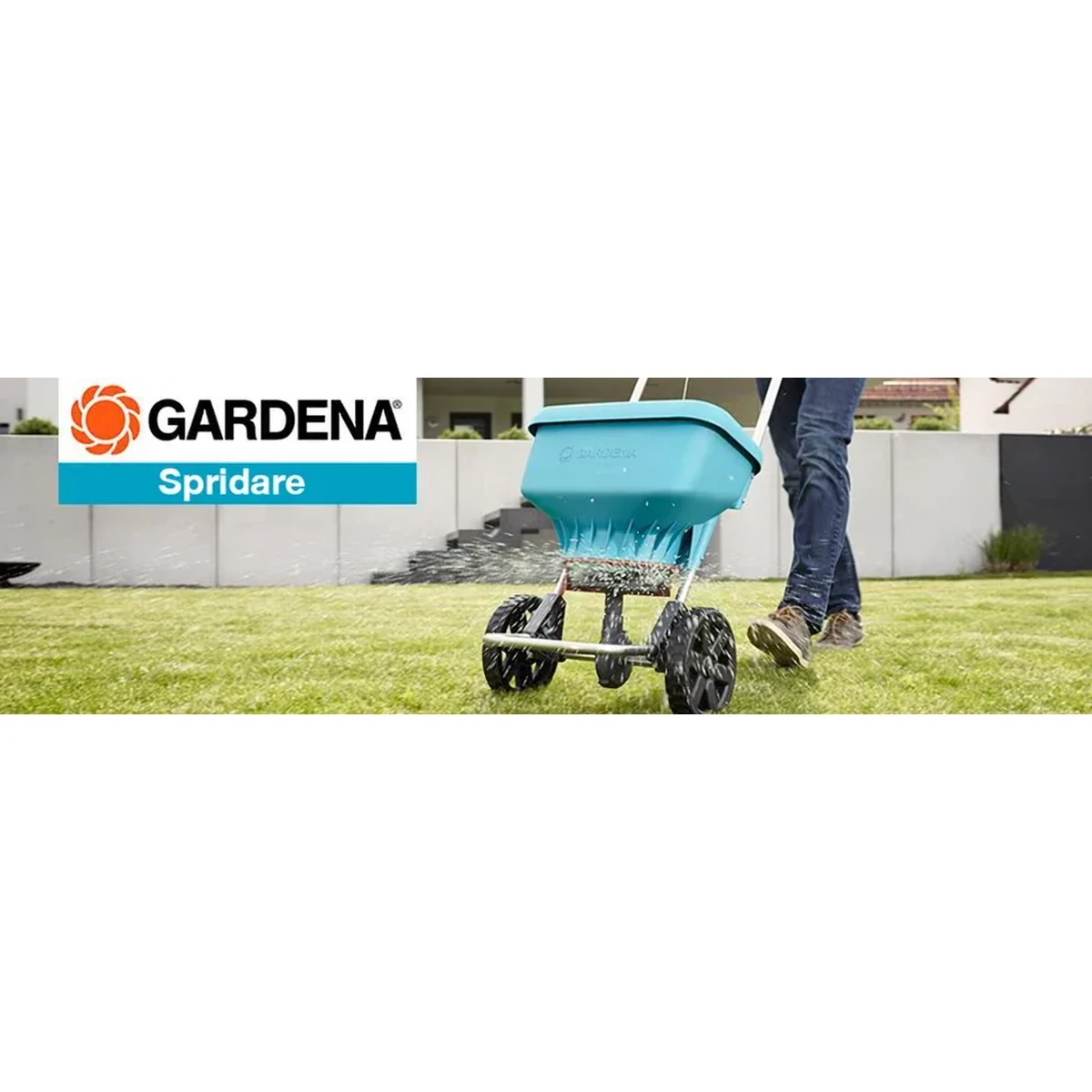 Gardena Spridarvagn M – Saltspridare