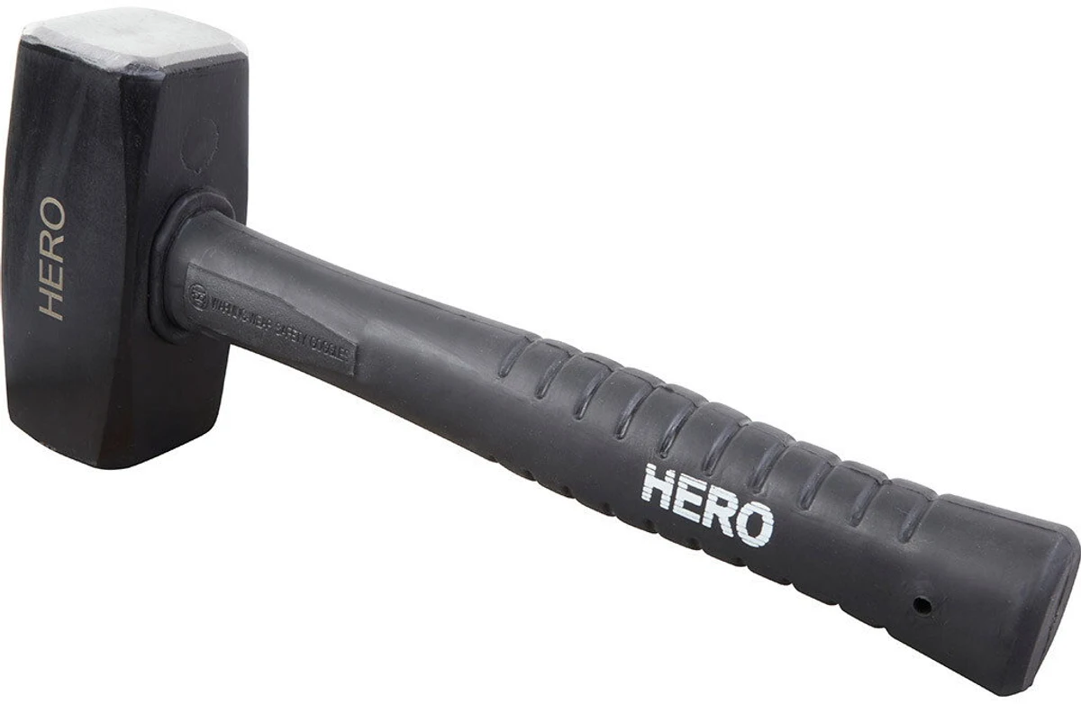 Hero slägga 2 kg med glasfiberskaft